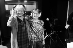 Faith and Linda at QM Studios