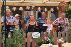 Fenced in at the Patchworking Garden Project's open day in June